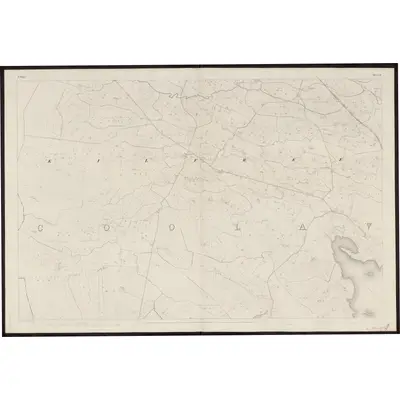 1837 Map of Sligo - Sheet 42, 1863 Print