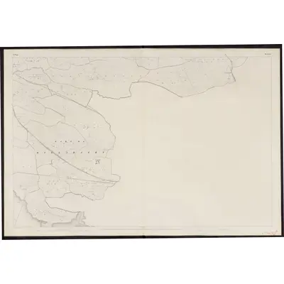1837 Map of Sligo - Sheet 43, 1863 Print