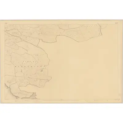 1837 Map of Sligo - Sheet 45, 1838 Print