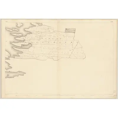 1837 Map of Sligo - Sheet 47, 1838 Print