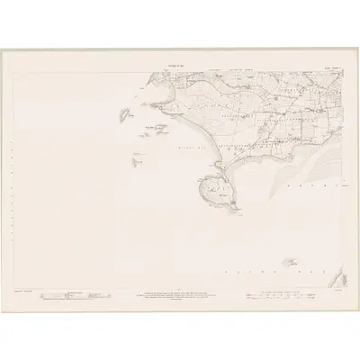 1910 Map of Sligo - Sheet 7, 1913 Print
