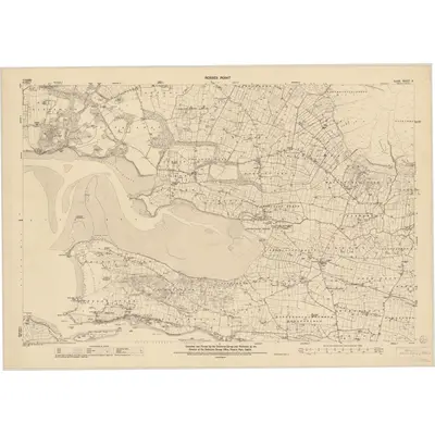 1941 Map of Sligo - Sheet 8, 1953 Print