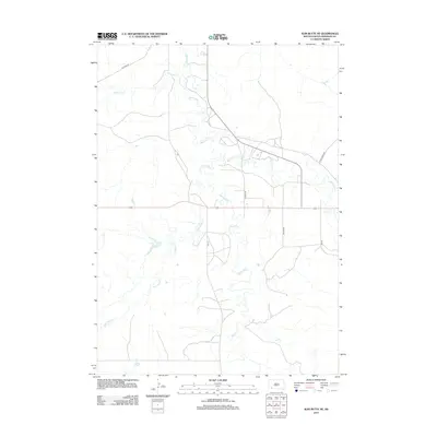 2012 Map of Slim Butte NE, 2012 Print