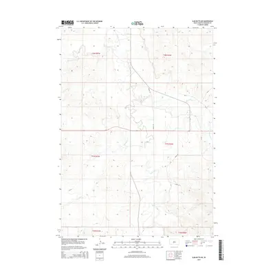 2015 Map of Slim Butte NE, 2015 Print