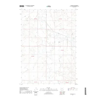 2017 Map of Slim Butte NE, 2017 Print