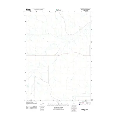 2012 Map of Slim Butte NW, 2012 Print
