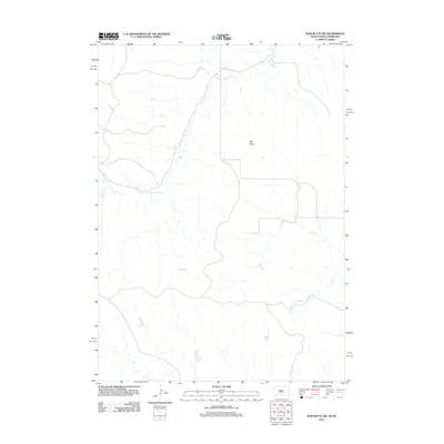 2012 Map of Slim Butte SW, 2012 Print