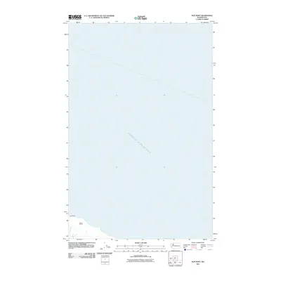 2011 Map of Slip Point, 2011 Print