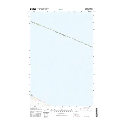 2017 Map of Slip Point, 2017 Print