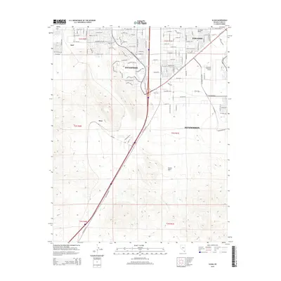 2015 Map of Sloan, 2015 Print