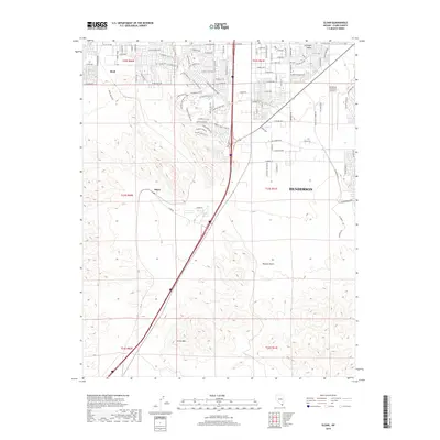 2018 Map of Sloan, 2018 Print