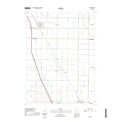 2018 Map of Sloan, 2018 Print