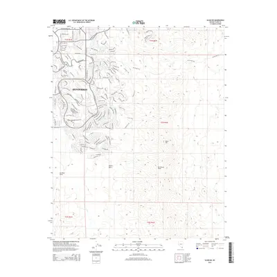 2015 Map of Sloan NE, 2015 Print