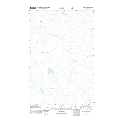 2011 Map of Sloan Peak, 2011 Print