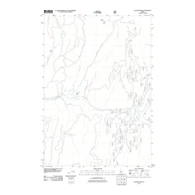 2011 Map of Sloans Point, 2011 Print