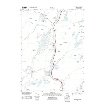 2011 Map of Sloatsburg, 2011 Print