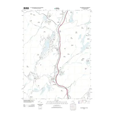 2013 Map of Sloatsburg, 2013 Print