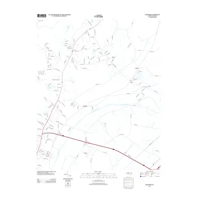 2013 Map of Slocomb, 2013 Print