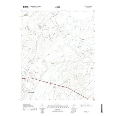 2019 Map of Slocomb, 2019 Print