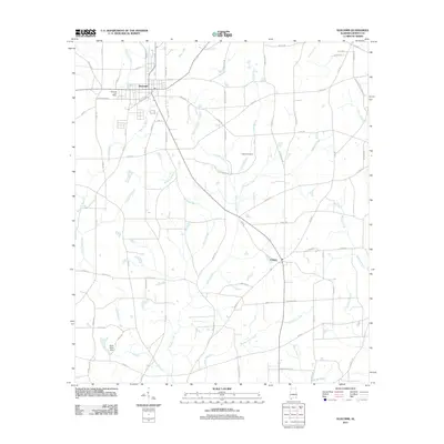 2011 Map of Slocomb, 2011 Print