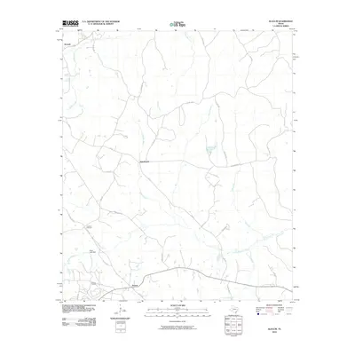 2010 Map of Slocum, 2010 Print