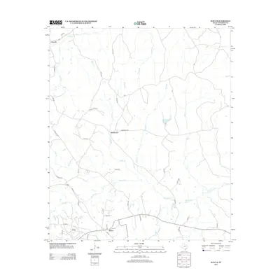 2013 Map of Slocum, 2013 Print