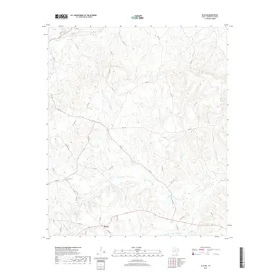 2019 Map of Slocum, 2019 Print