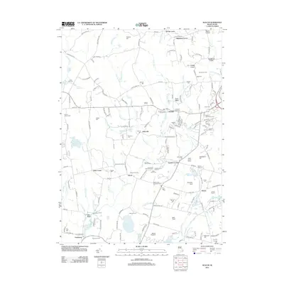 2012 Map of Slocum, 2012 Print