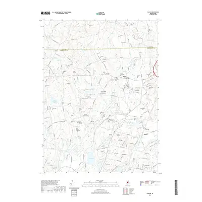 2018 Map of Slocum, 2018 Print
