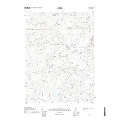 2021 Map of Slocum, 2021 Print