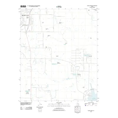 2010 Map of Sloop Creek, 2010 Print