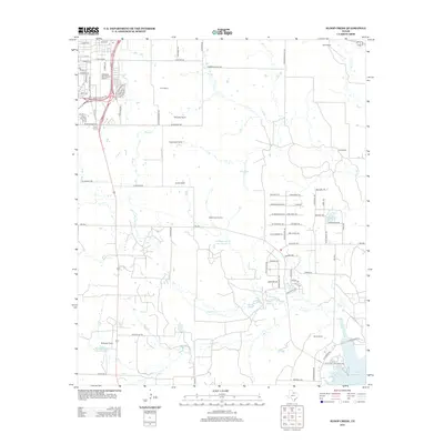2012 Map of Sloop Creek, 2012 Print