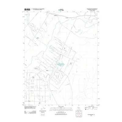 2012 Map of Sloughhouse, 2012 Print