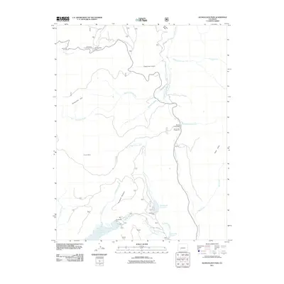 2011 Map of Slumgullion Pass, 2011 Print