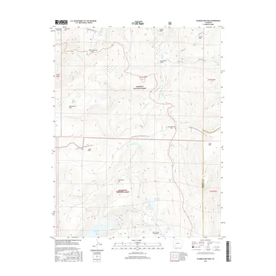 2016 Map of Slumgullion Pass, 2016 Print