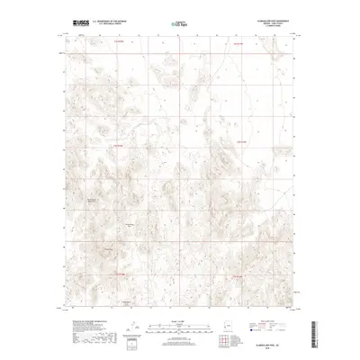 2018 Map of Slumgullion Pass, 2018 Print