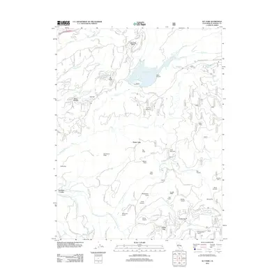 2012 Map of Sly Park, 2012 Print