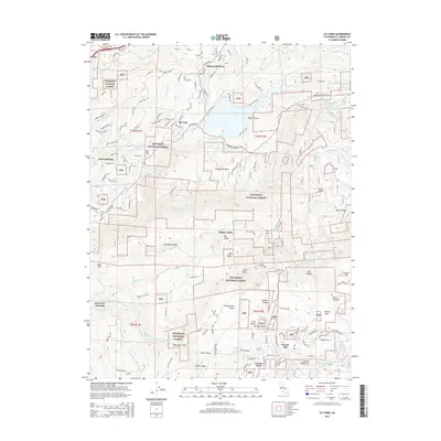 2015 Map of Sly Park, 2015 Print
