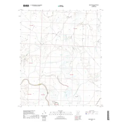 2020 Map of Smackover NE, 2020 Print