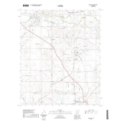 2020 Map of Smackover, 2020 Print