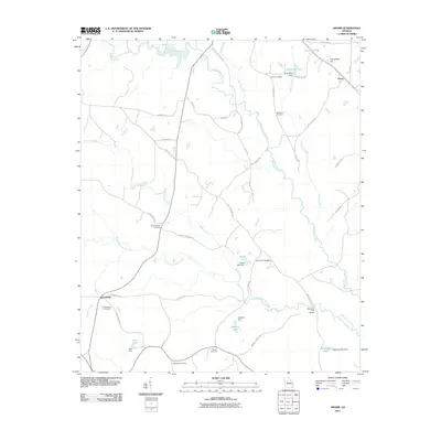 2011 Map of Smarr, 2011 Print