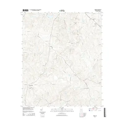2014 Map of Smarr, 2014 Print