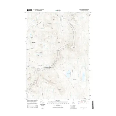 2015 Map of Smarts Mountain, 2015 Print