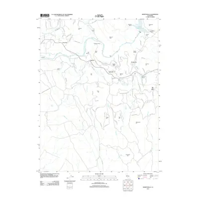 2012 Map of Smartsville, 2012 Print