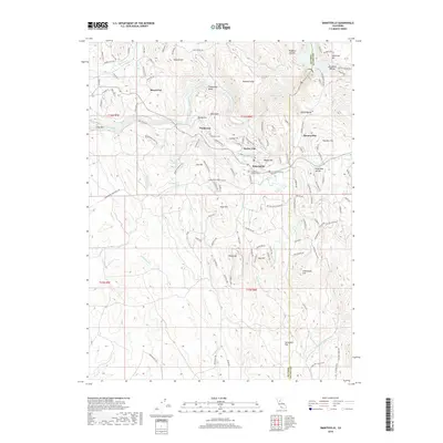 2018 Map of Smartsville, 2018 Print