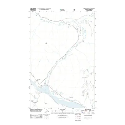 2011 Map of Smeads Bench, 2011 Print