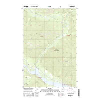 2017 Map of Smeads Bench, 2017 Print