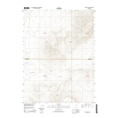 2014 Map of Smelser Pass, 2014 Print
