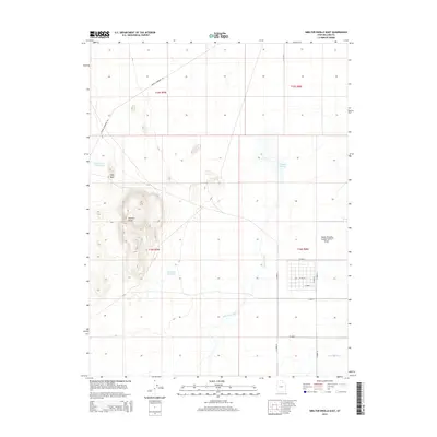 2014 Map of Smelter Knolls East, 2014 Print