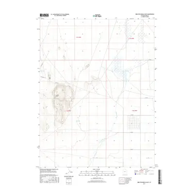 2017 Map of Smelter Knolls East, 2017 Print
